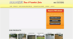 Desktop Screenshot of manersc.com